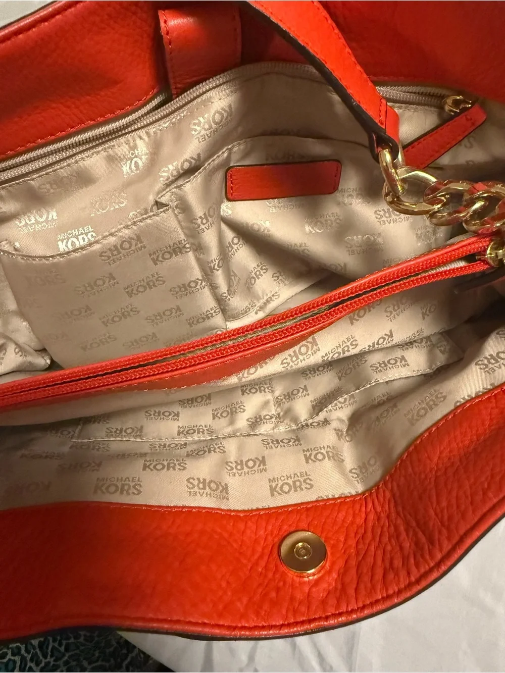 Michael Kors structured satchel